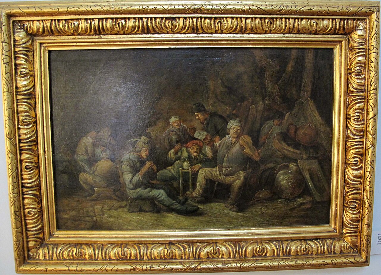 Inn with Farmers by Benjamin Gerritsz Cuyp