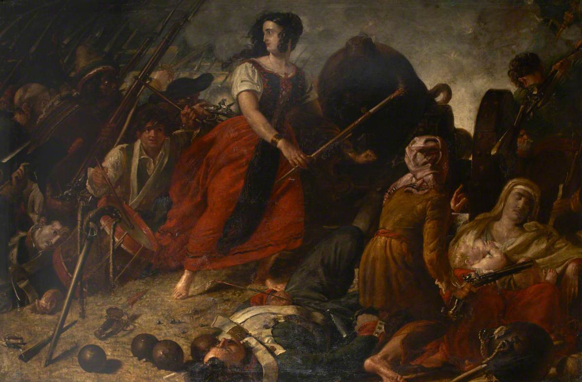 The Maid of Saragossa by Benjamin Haydon