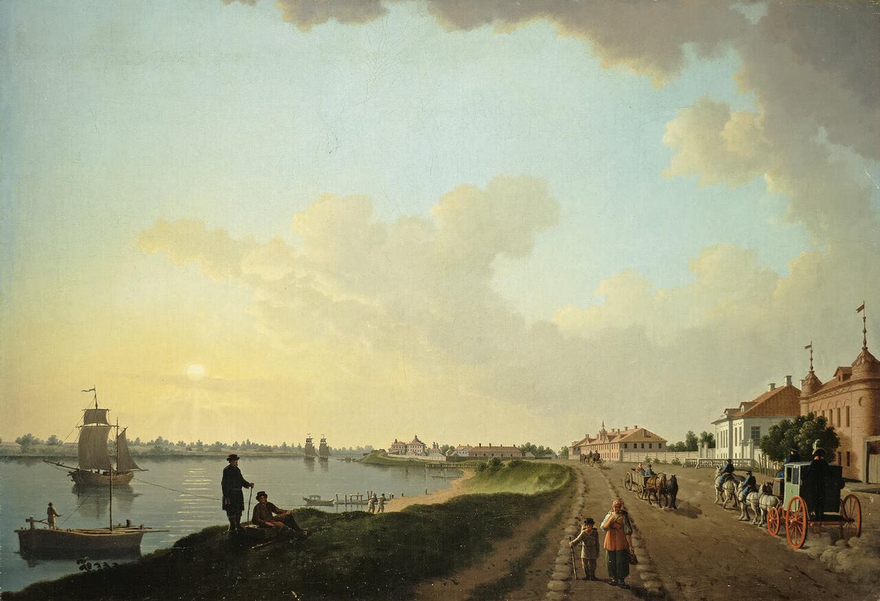 The Outskirts of St Petersburg near the Porcelain Factory by Benjamin Patersen