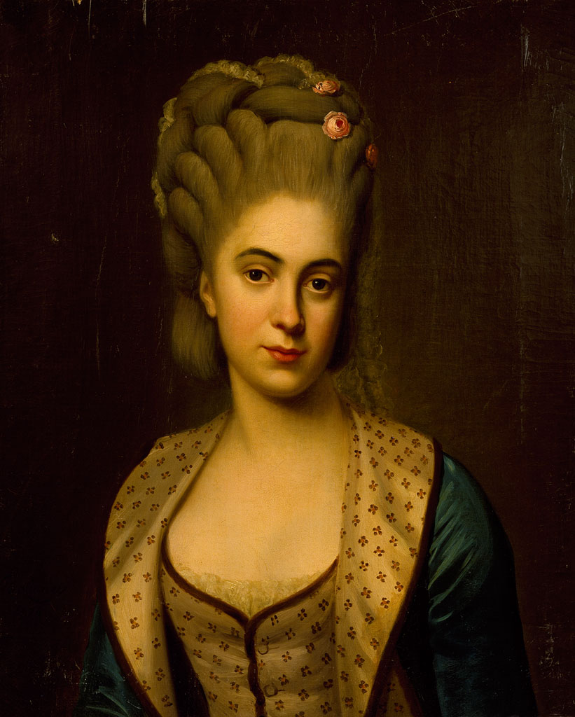 Portrait of Rachel Diaz da Fonseca (1753-1836) by Benjamin Samuel Bolomey
