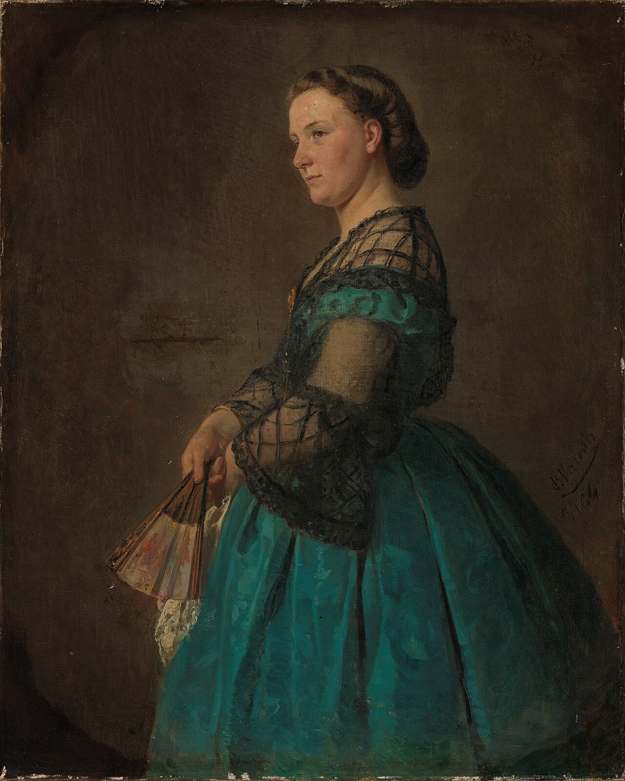 Bertha Vautier by Benjamin Vautier