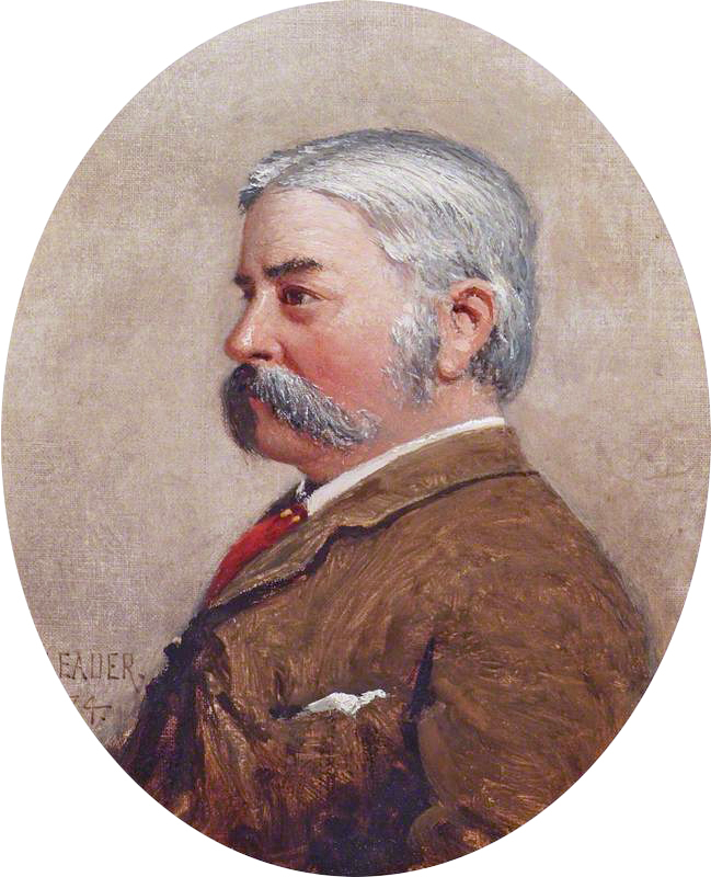 Portrait of Benjamin Williams Leader