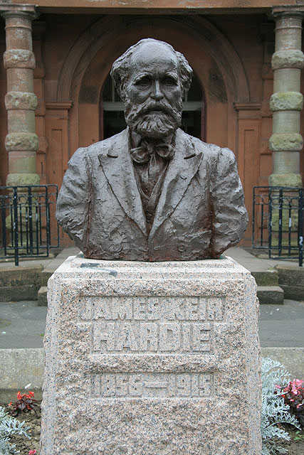 Bust of James Keir Hardie (1856–1915) by Benno Schotz