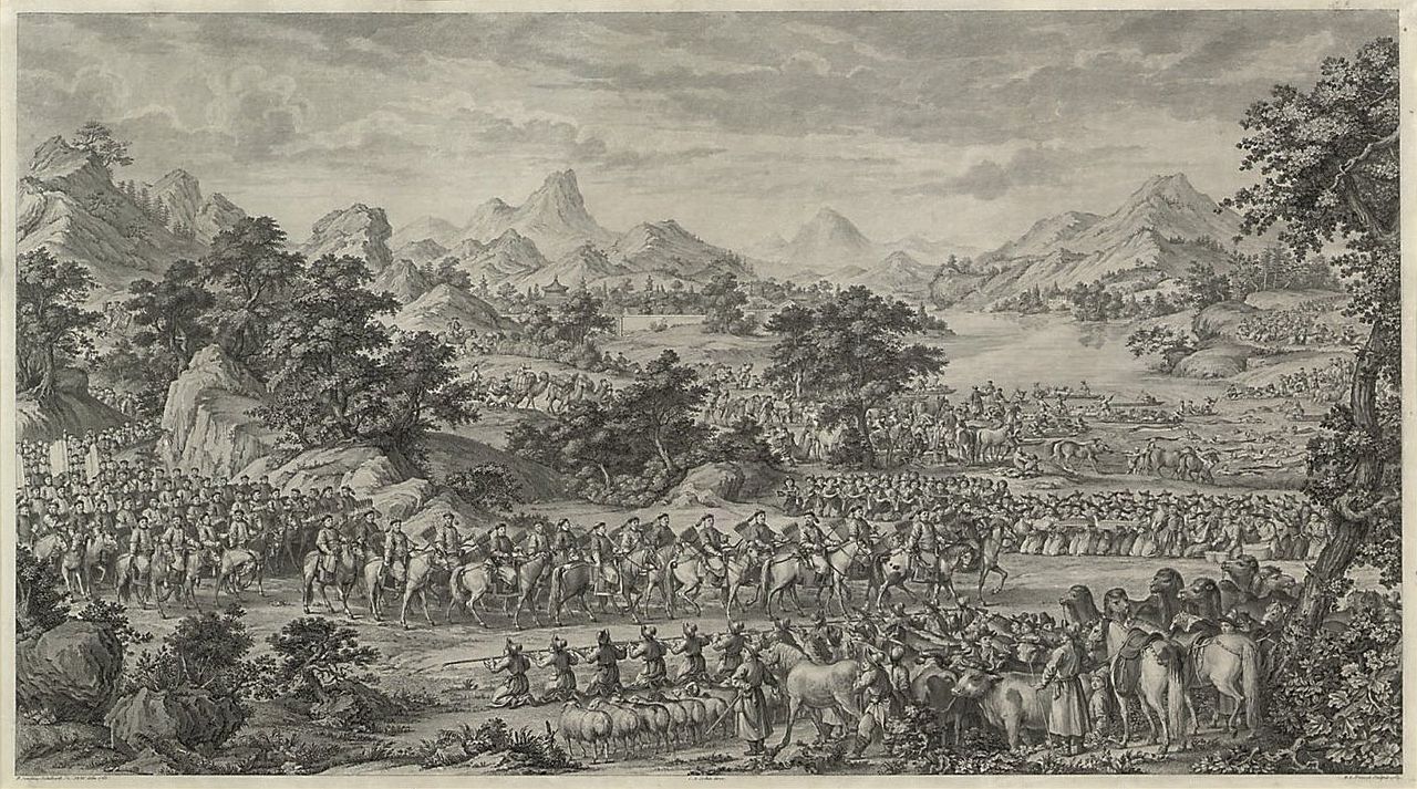 The Submission of the Ili by Benoît-Louis Prévost