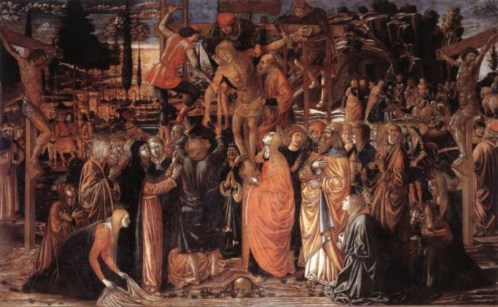 Deposition of Christ by Benozzo Gozzoli