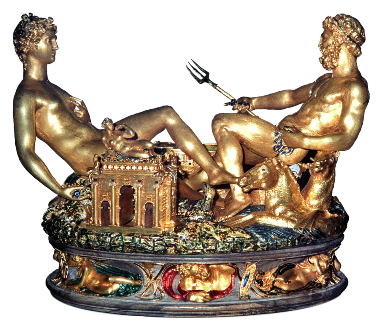 Cellini Salt Cellar by Benvenuto Cellini