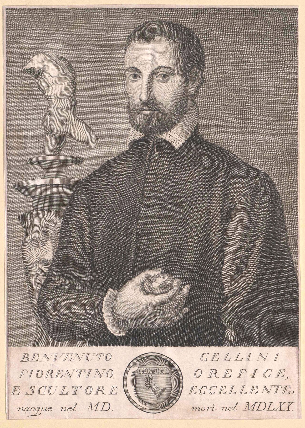 Portrait of Benvenuto Cellini