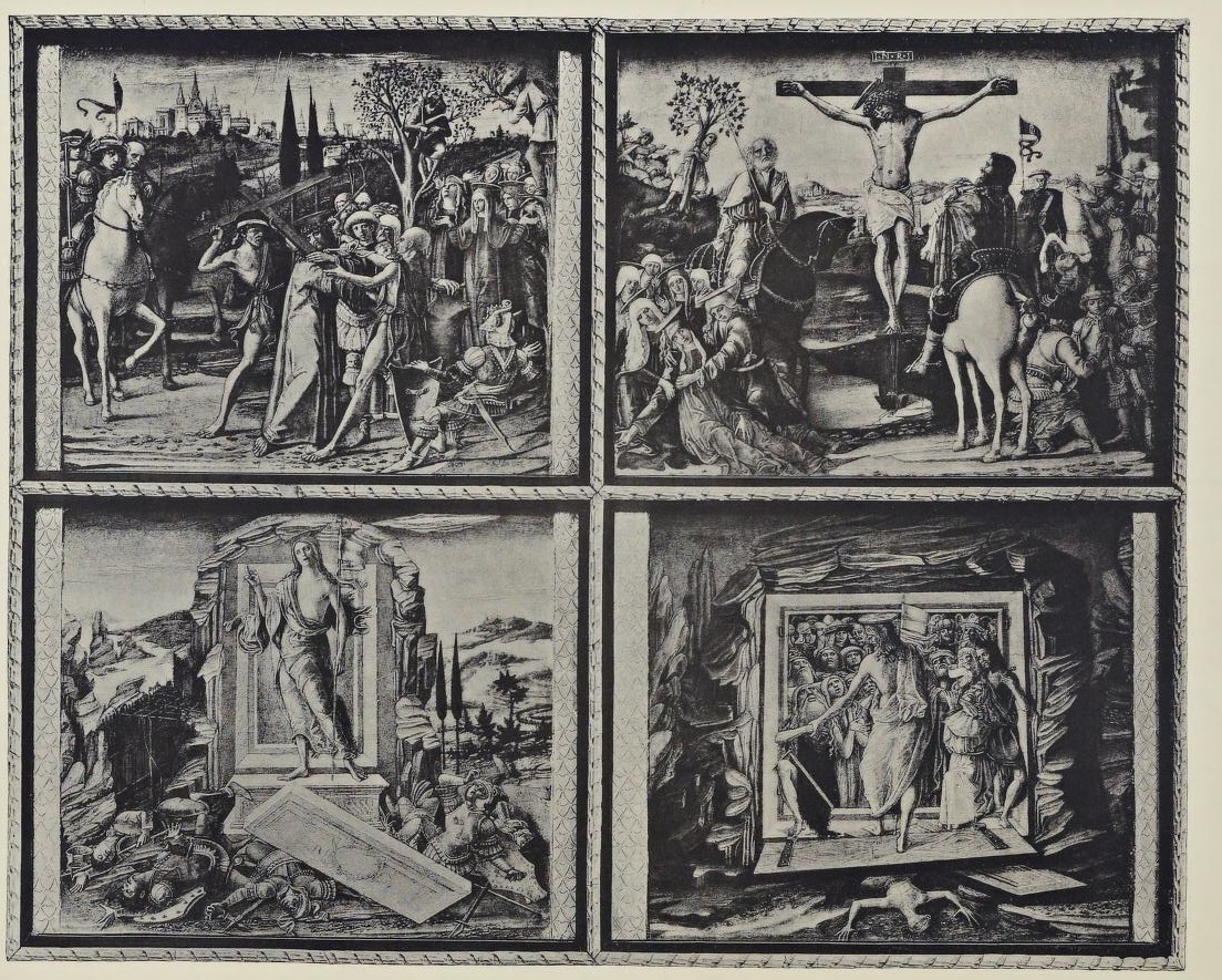 Four Scenes of the Passion by Benvenuto di Giovanni