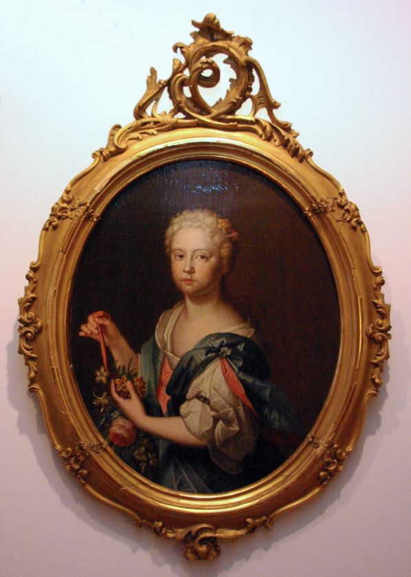 Portrait of a girl, possibly a daughter from the second marriage of Martinus van Scheltinga by Bernard Accama