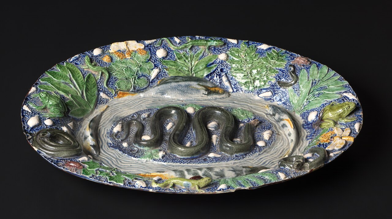 Rustic Platter by Bernard Palissy