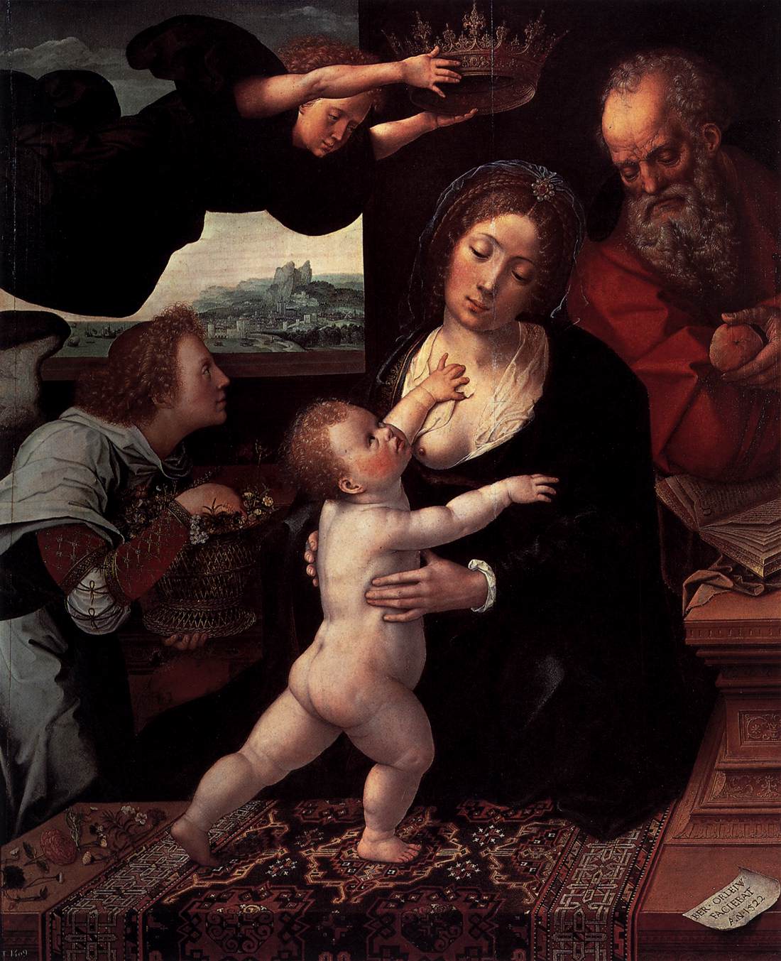 The Holy Family by Bernard van Orley
