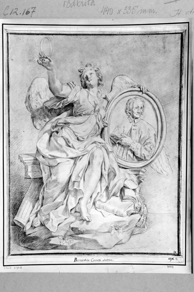 Project for a tomb for Canon Filipucci in the Lateran by Bernardino Cametti