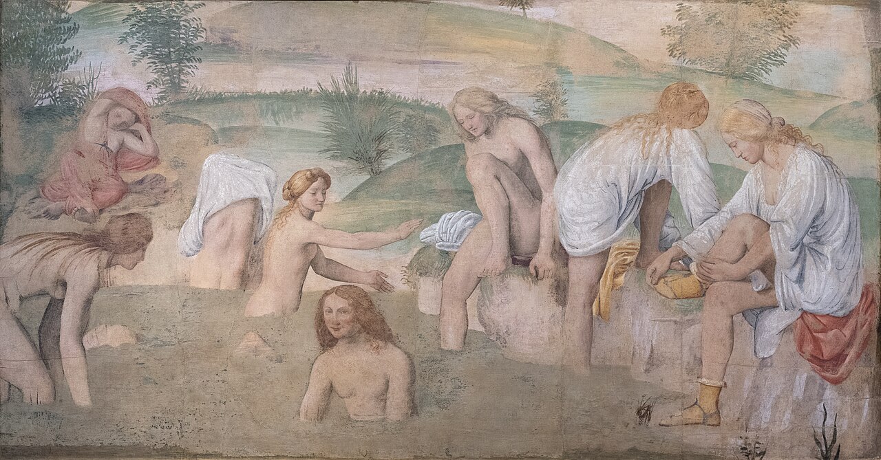 Villa La Pelucca frescoes by Bernardino Luini