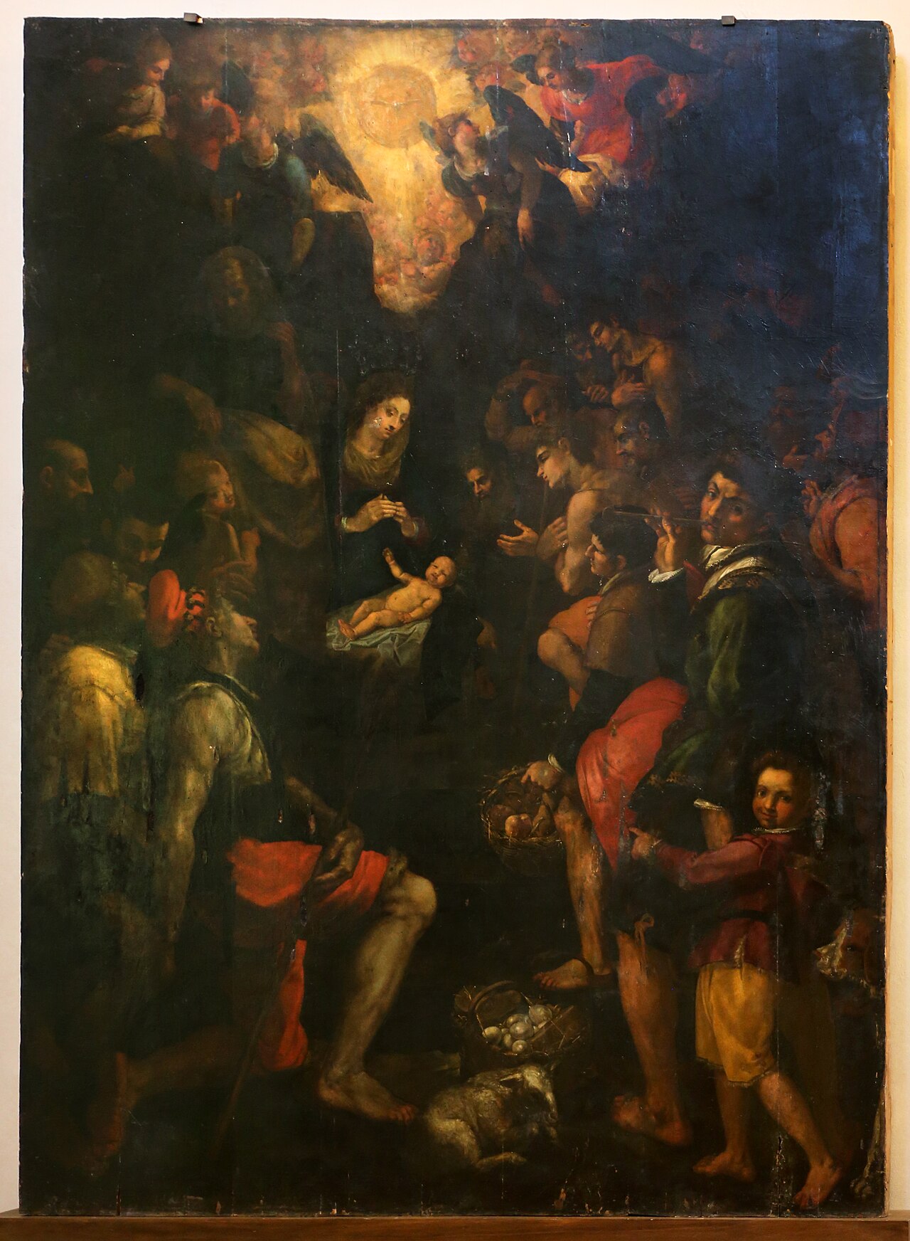 Nativity and Adoration of the Child by Bernardino Poccetti