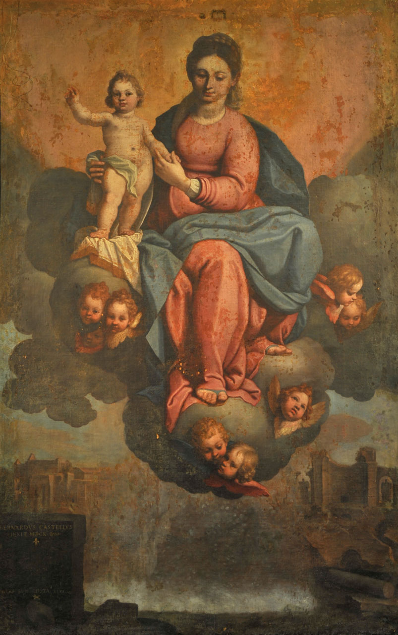 Our Lady of the Snow by Bernardo Castello
