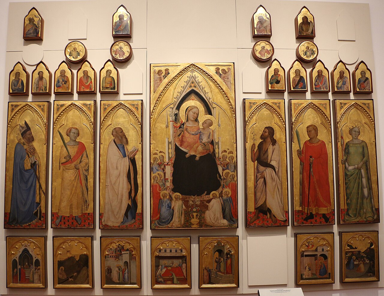 Saint Pancras Polyptych by Bernardo Daddi