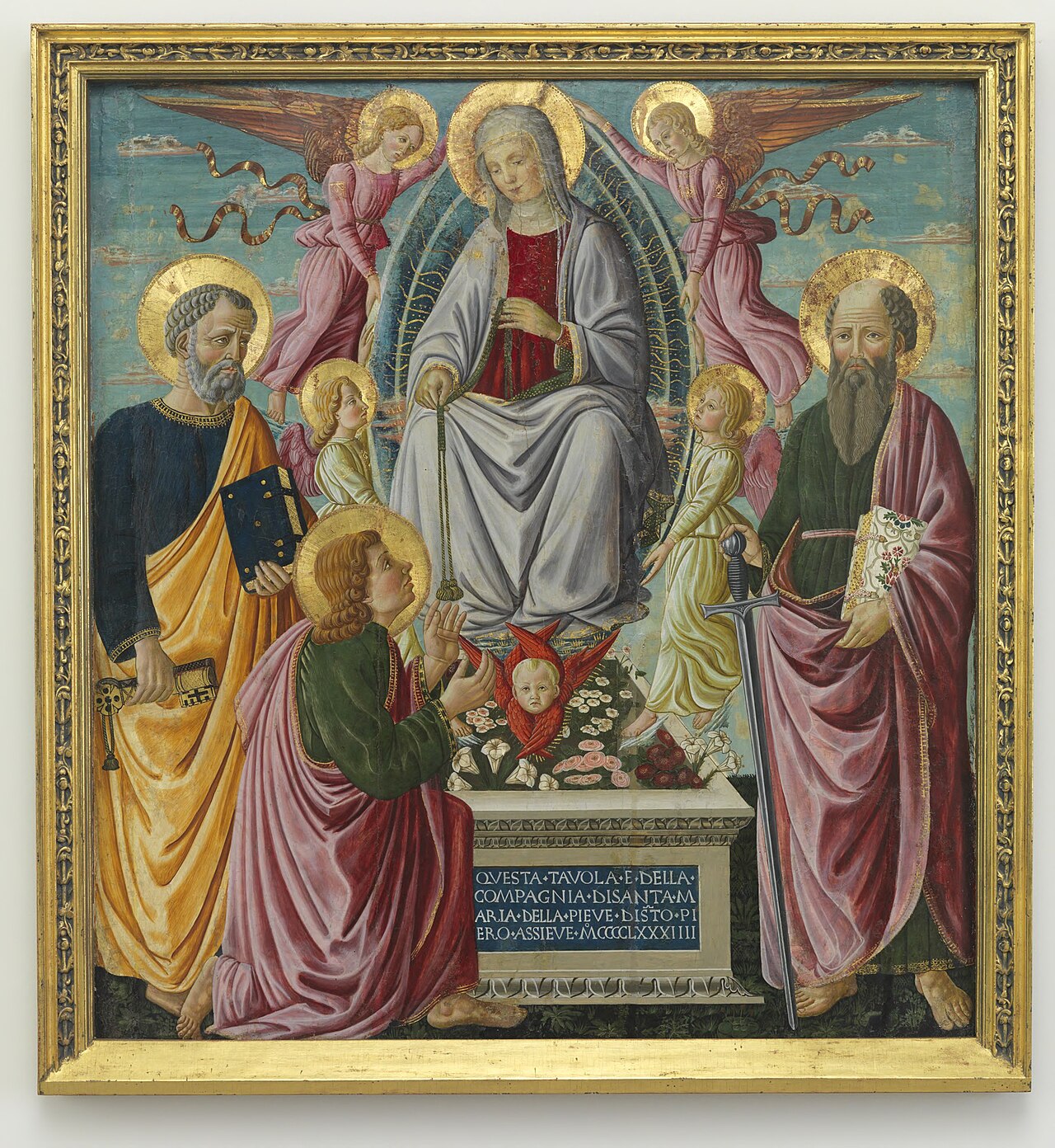 Madonna della Cintola by Bernardo di Stefano Rosselli