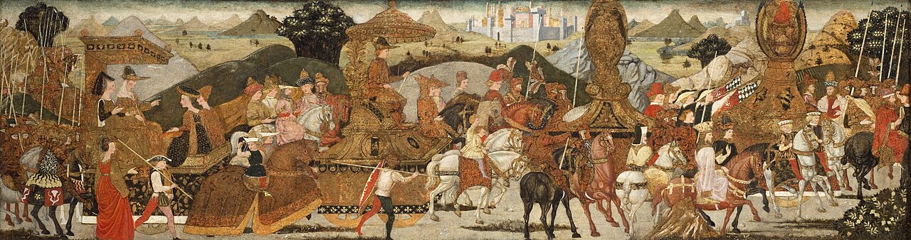 The Triumph of Alexander by Bernardo di Stefano Rosselli