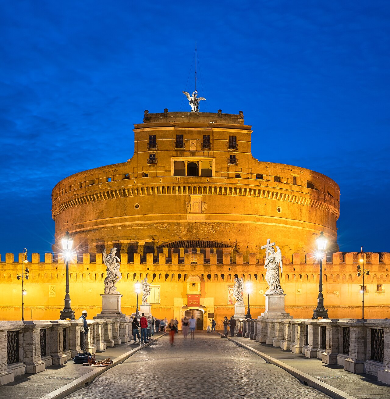 Castel Sant'Angelo by Bernardo Rossellino