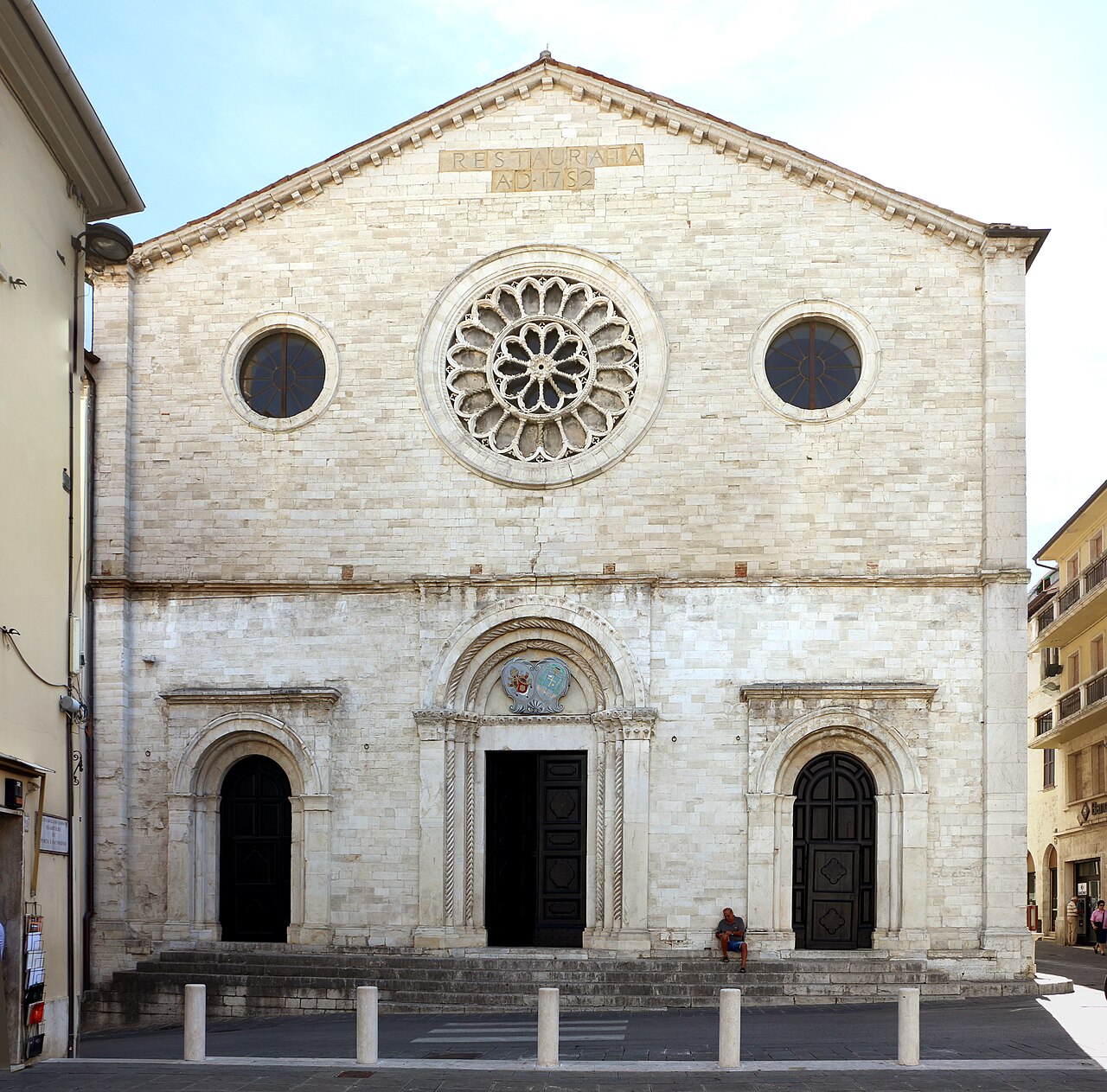 Gualdo Tadino Cathedral by Bernardo Rossellino