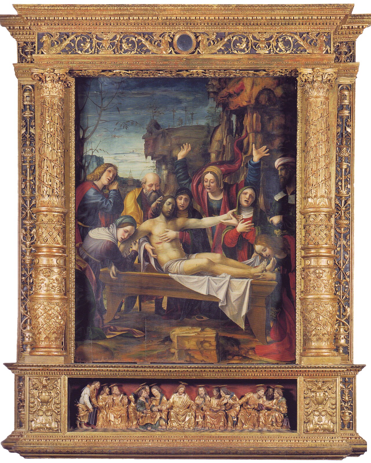 Deposition of Christ by Bernardo Zenale