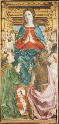 Madonna and Saints by Bernardo Zenale