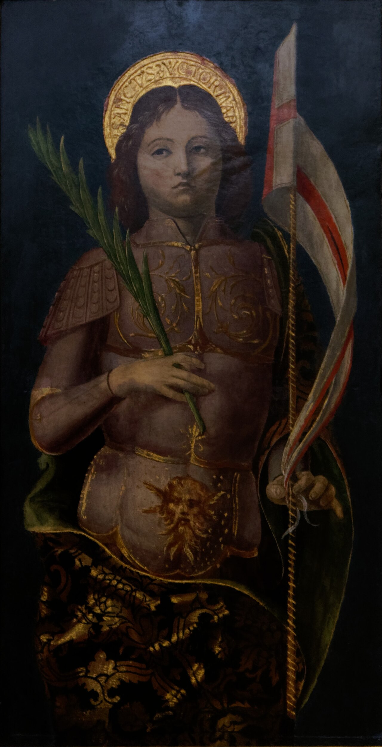 Saint Victor by Bernardino Zenale - MG 1295 by Bernardo Zenale