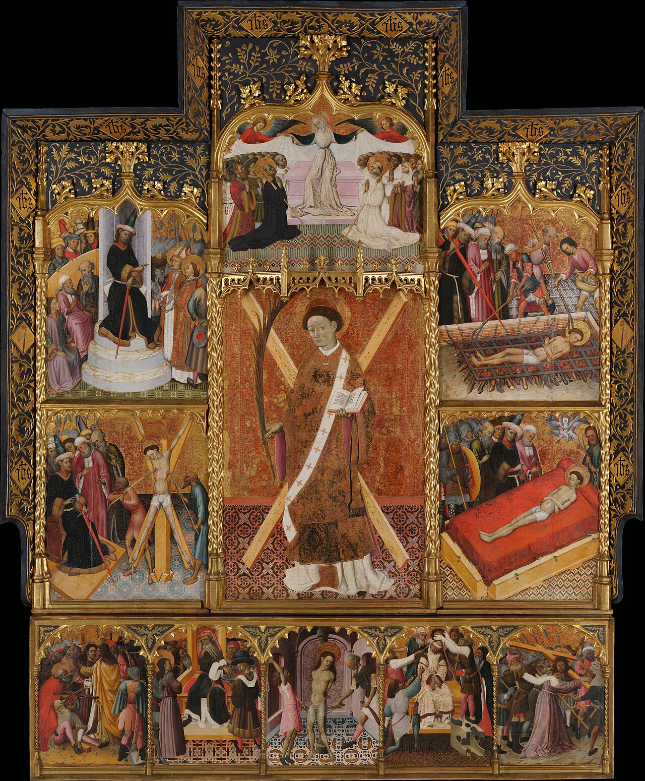 Altarpiece of Saint Vincent by Bernat Martorell