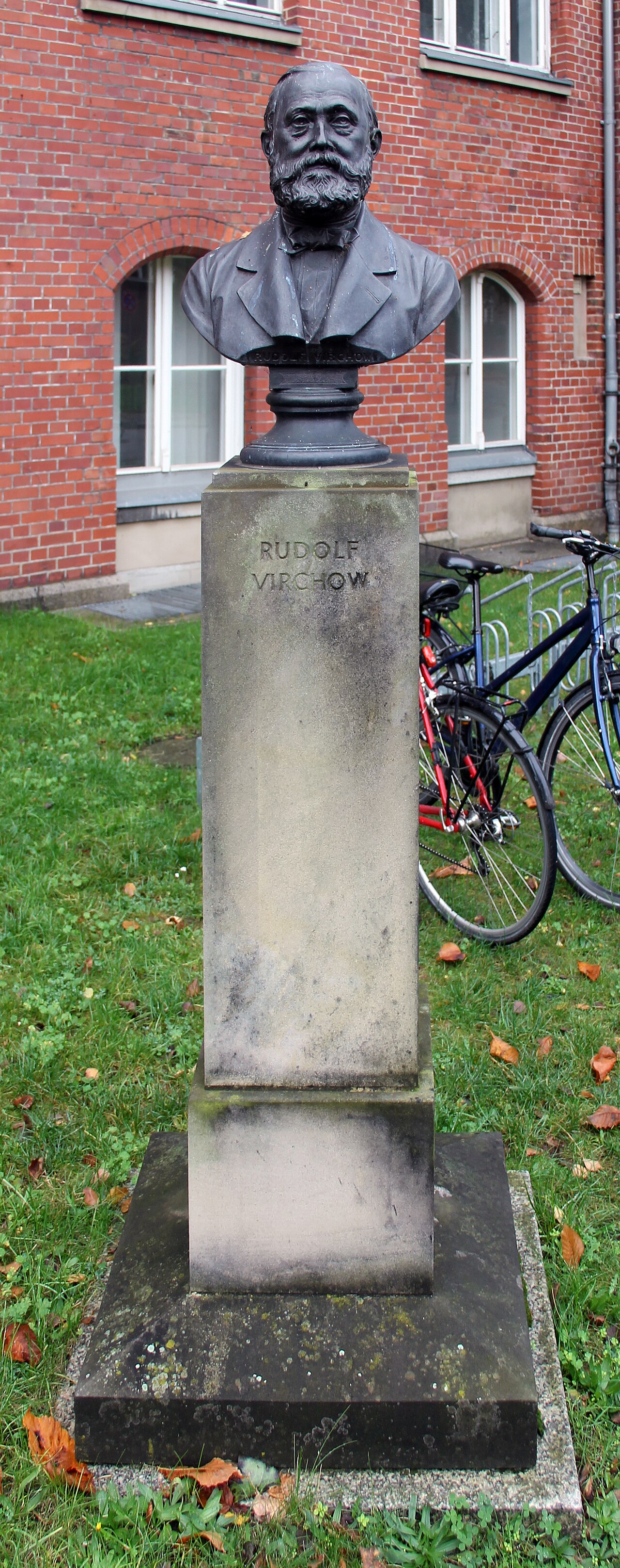 Rudolf Virchow Monument by Bernhard Afinger