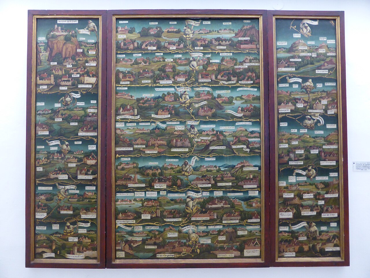 Family tree of the Carthusian Order by Bernhard Strigel