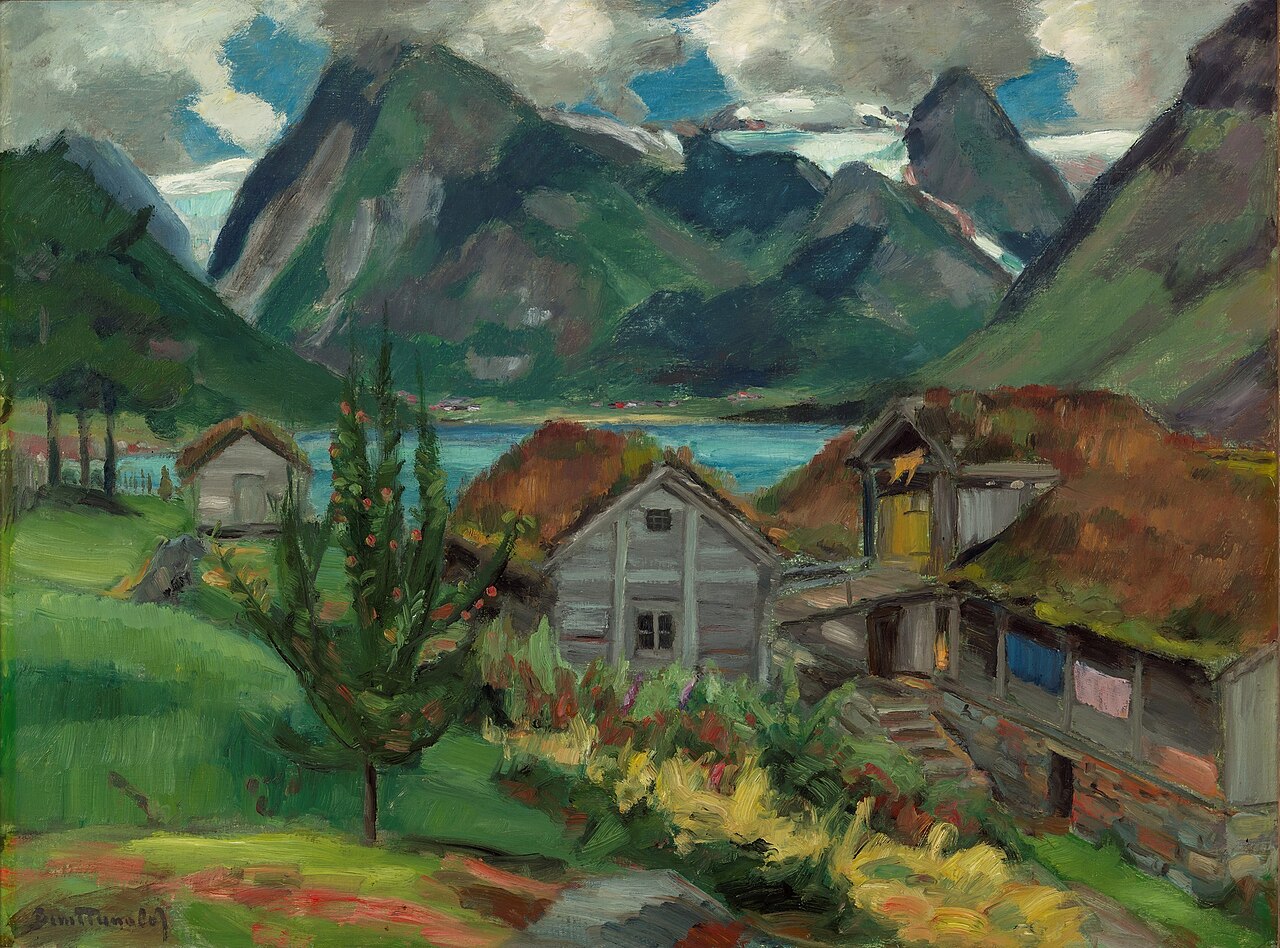 Fra Hamrom i Fjærland by Bernt Tunold