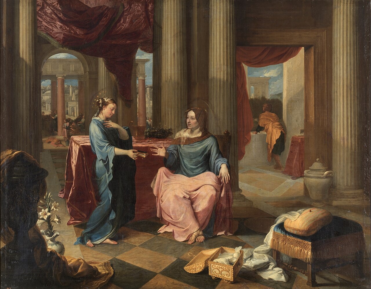 The Virgin and Saint Anne by Bertholet Flémal
