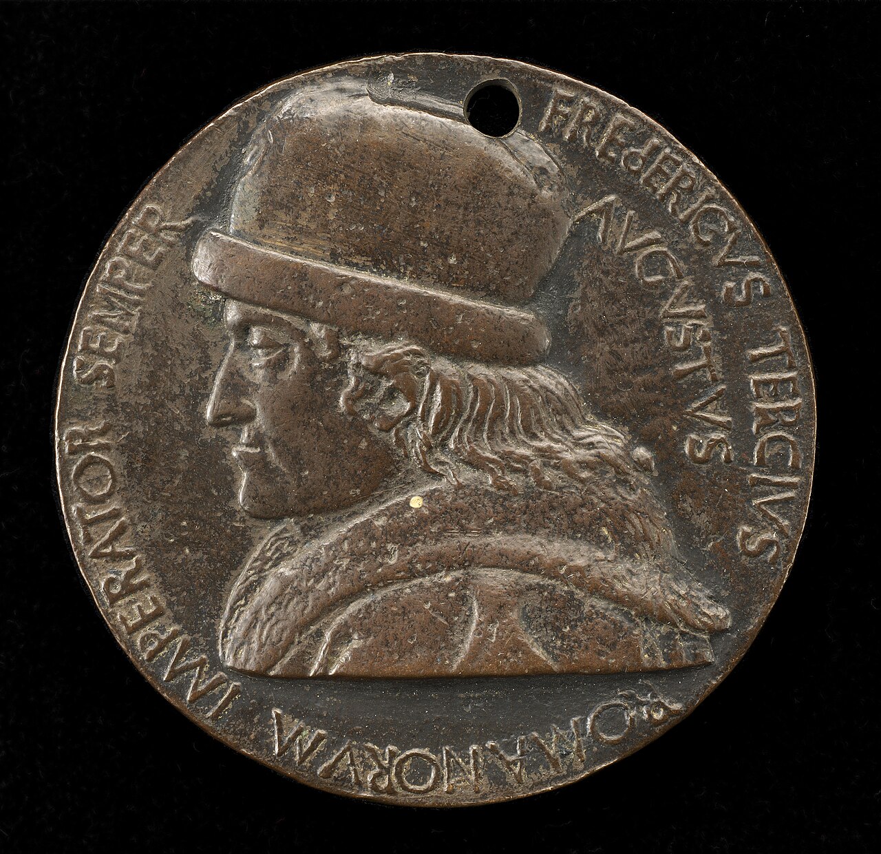 Frederick III, 1415-1493, Holy Roman Emperor 1452 [obverse] by Bertoldo di Giovanni