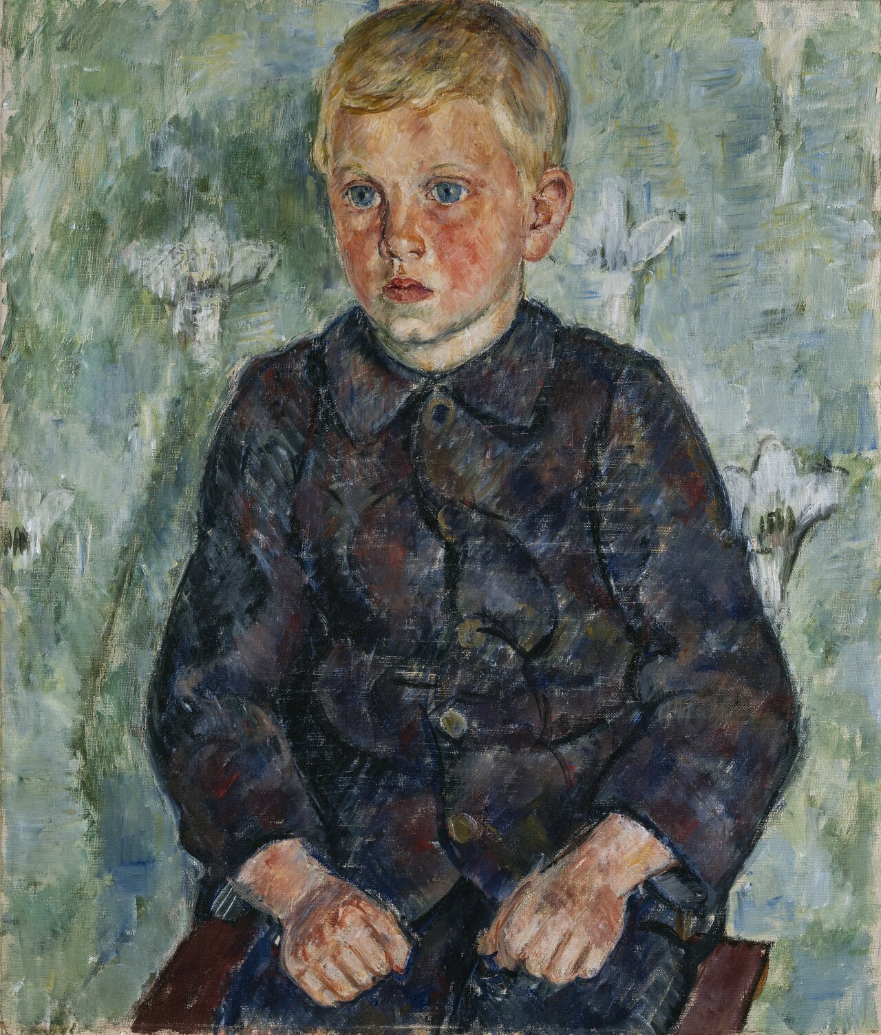 Portrait of a Boy by Birger Simonsson
