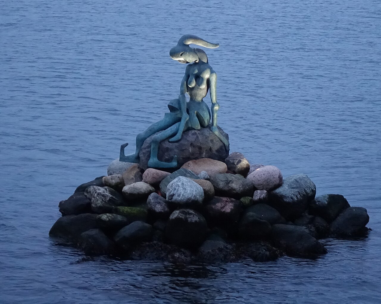 The Genetically Modified Little Mermaid by Bjørn Nørgaard