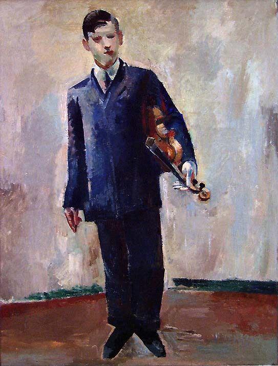 The Violinist by Bjarne Ness