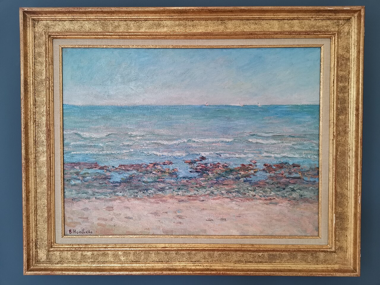 Beach on the Norman Coast by Blanche Hoschedé Monet