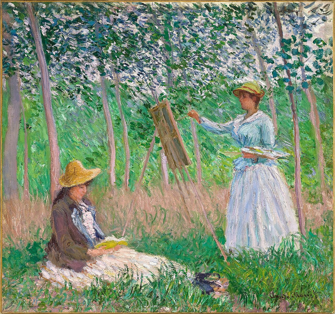 Portrait of Blanche Hoschedé Monet