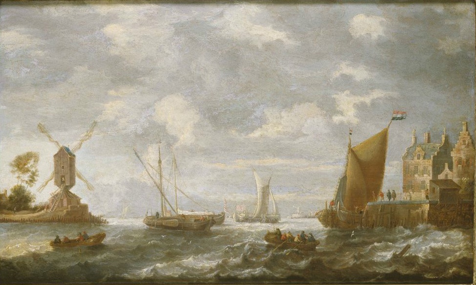 Harbour View by Bonaventura Peeters the Elder