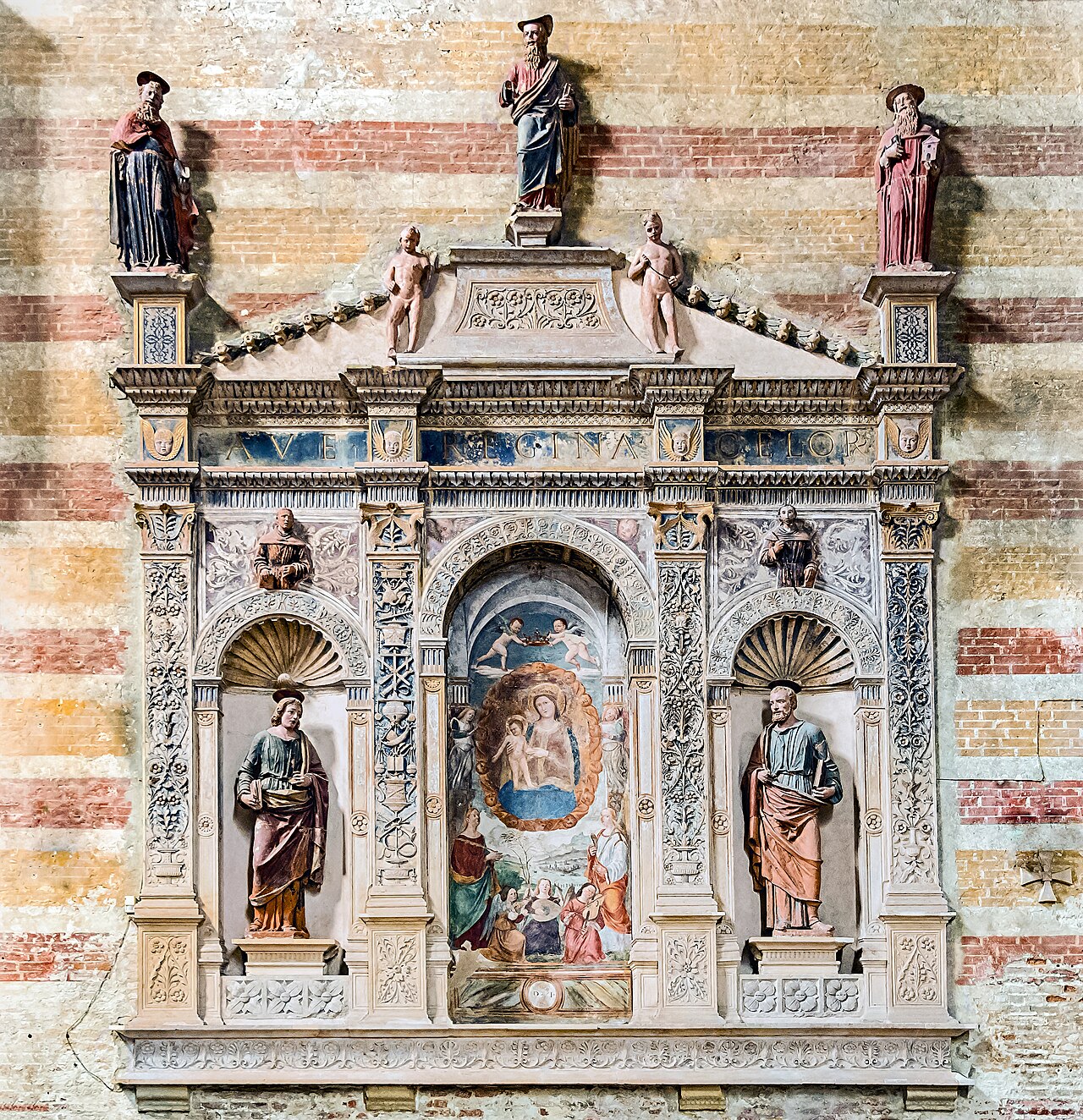 Altar Ave Regina Caelorum by Bonino da Campione