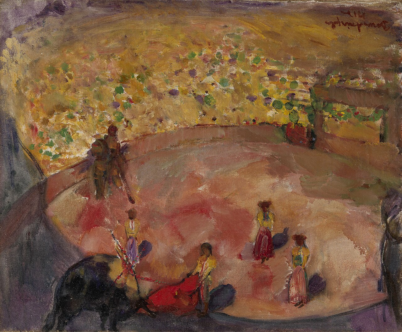 Bullfight by Boris Anisfeld