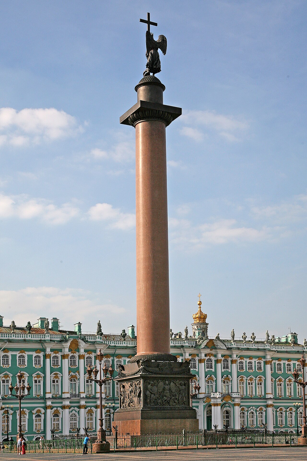 Alexander Column by Boris Orlovsky