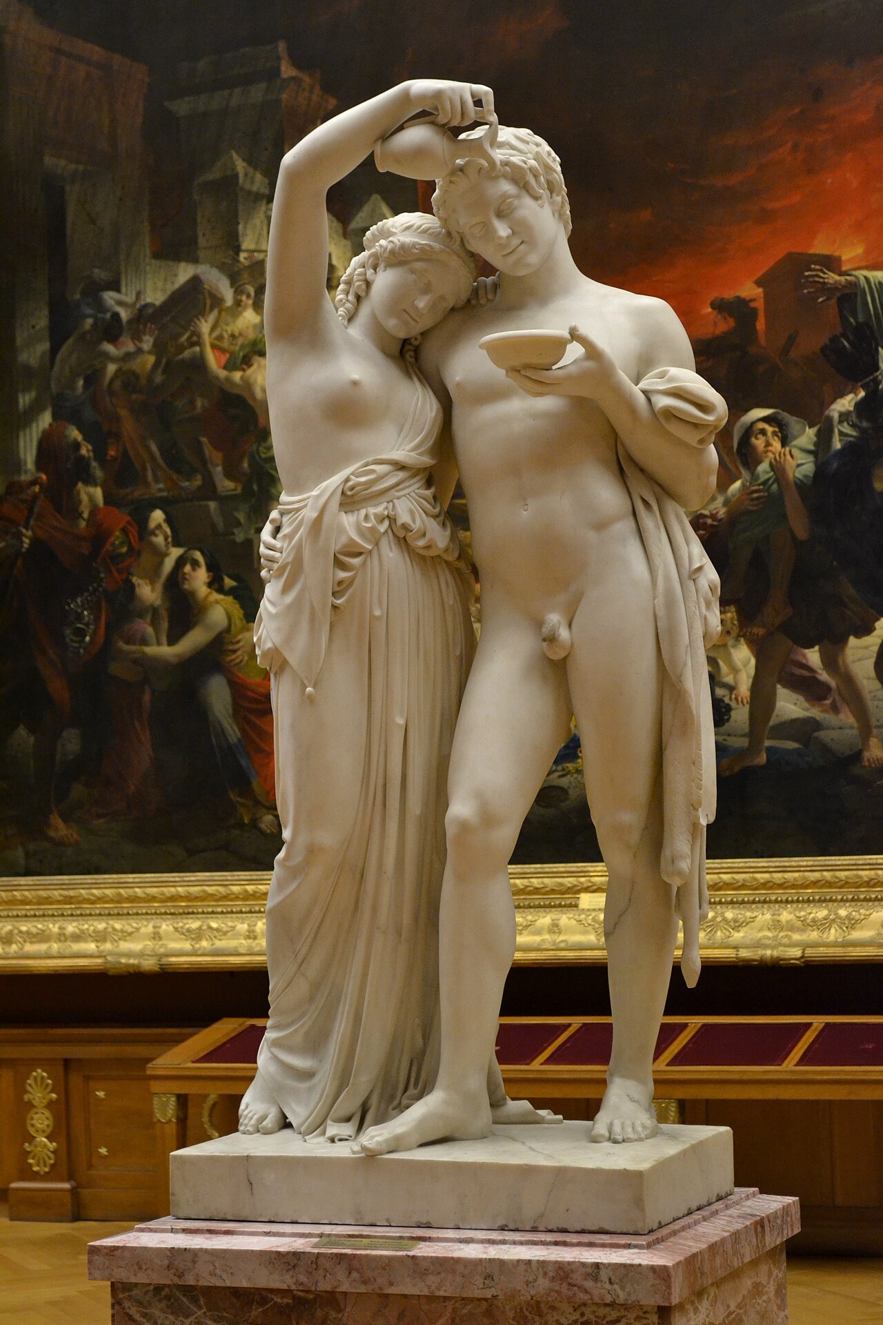 Faun and Baechante by Boris Orlovsky