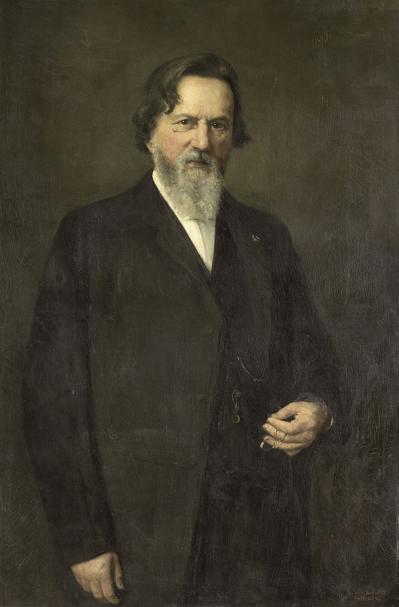 Professor Franciscus Donders (1818-89), Physiologist and Opthalmologist by Bramine Hubrecht