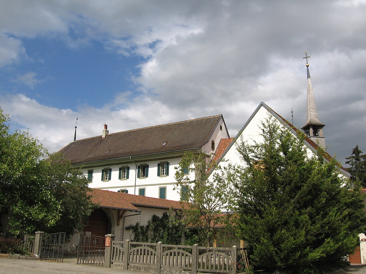 Abbaye de la Fille-Dieu Romont by Brian Clarke