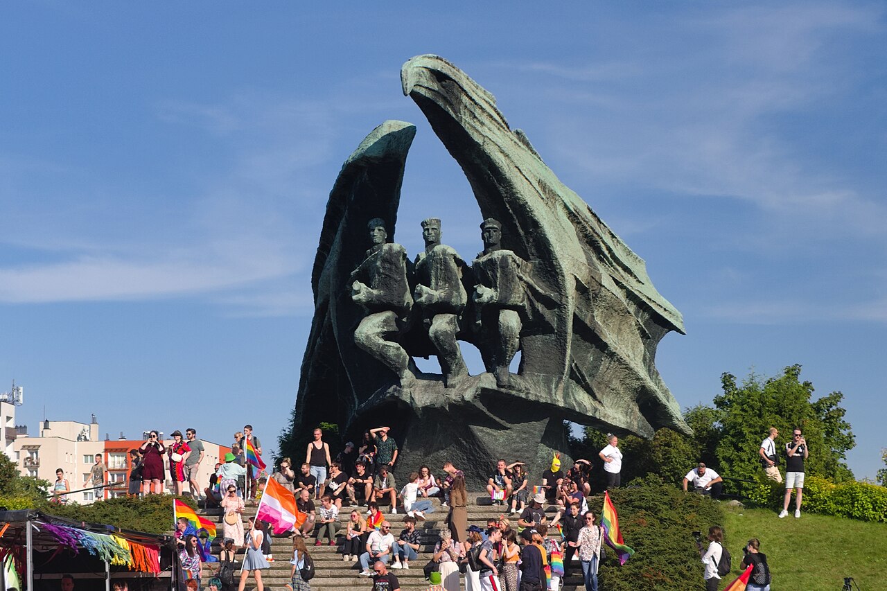 Monument of the Polish Soldier in Katowice by Bronisław Chromy