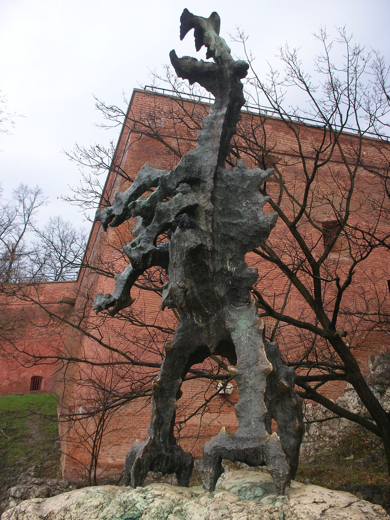 Wawel Dragon (statue) by Bronisław Chromy