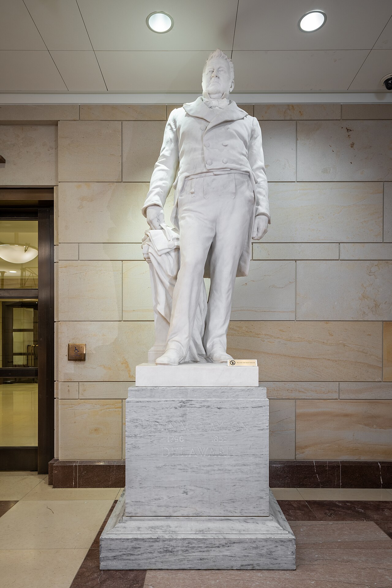 John M. Clayton by Bryant Baker