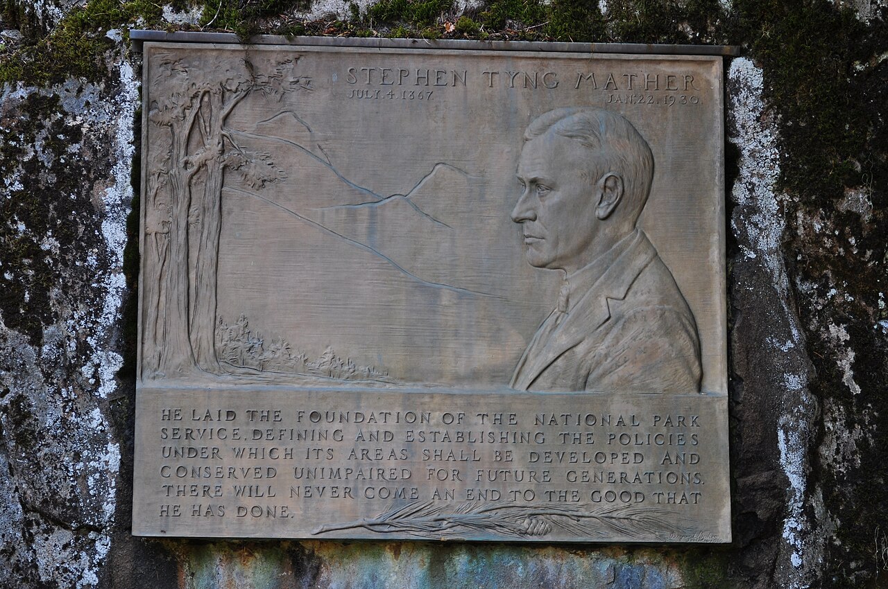 Mather Plaque by Bryant Baker