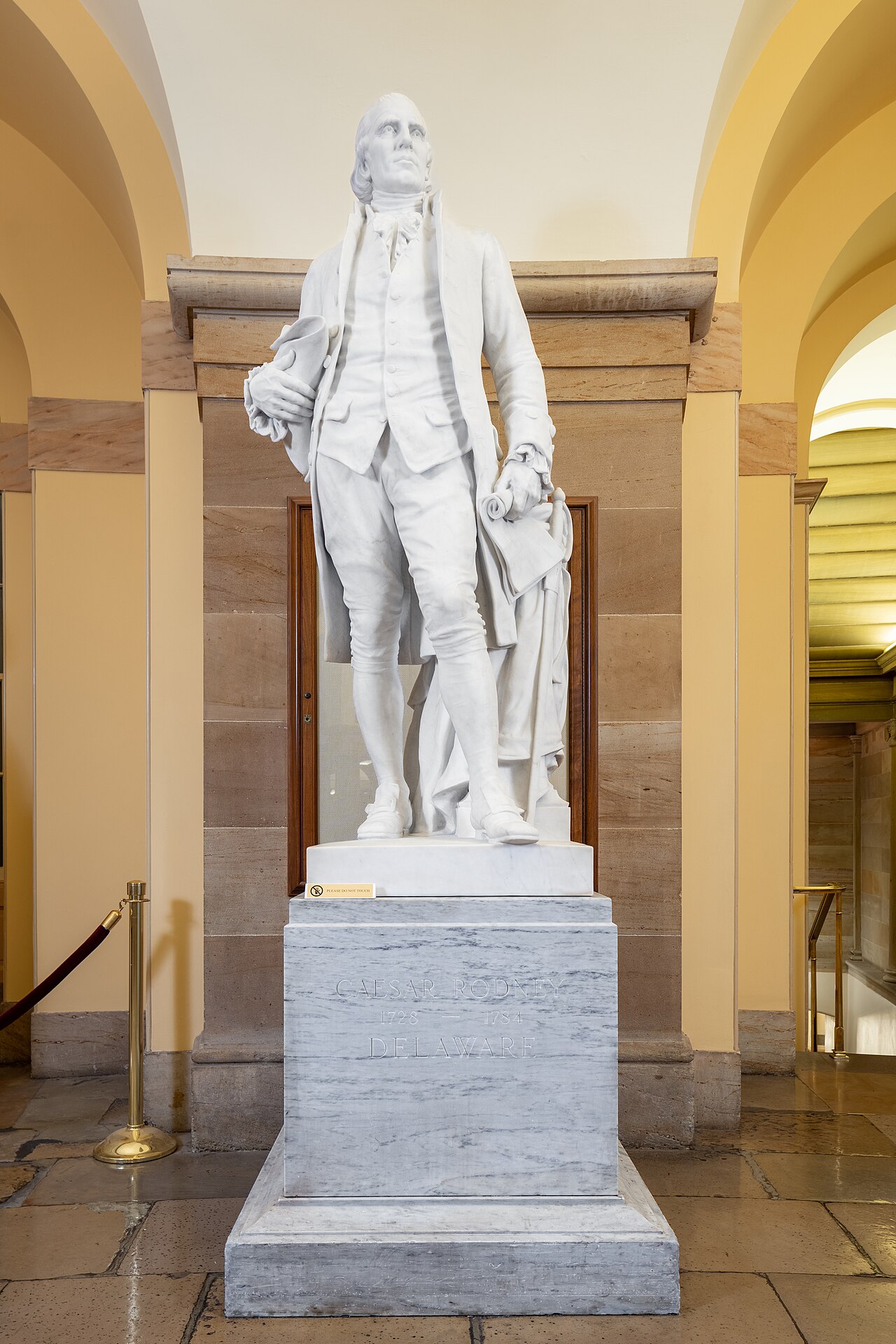 Statue of Caesar Rodney by Bryant Baker
